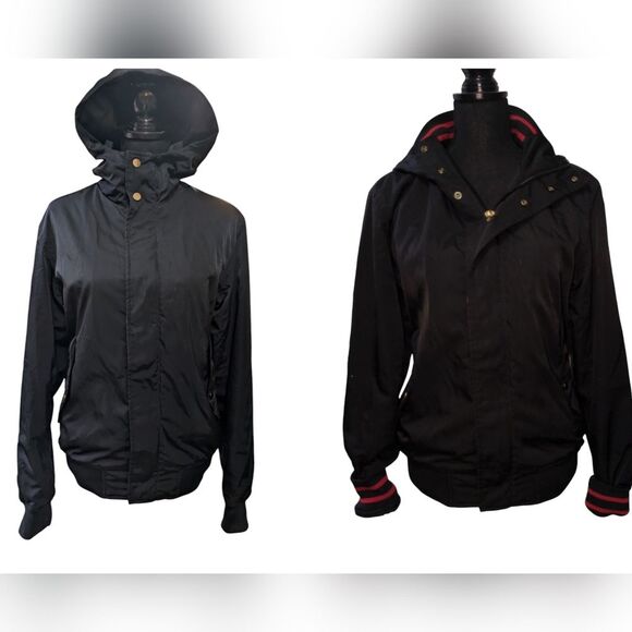 Truth Black (red) Convertible Bomber Jacket Size Small